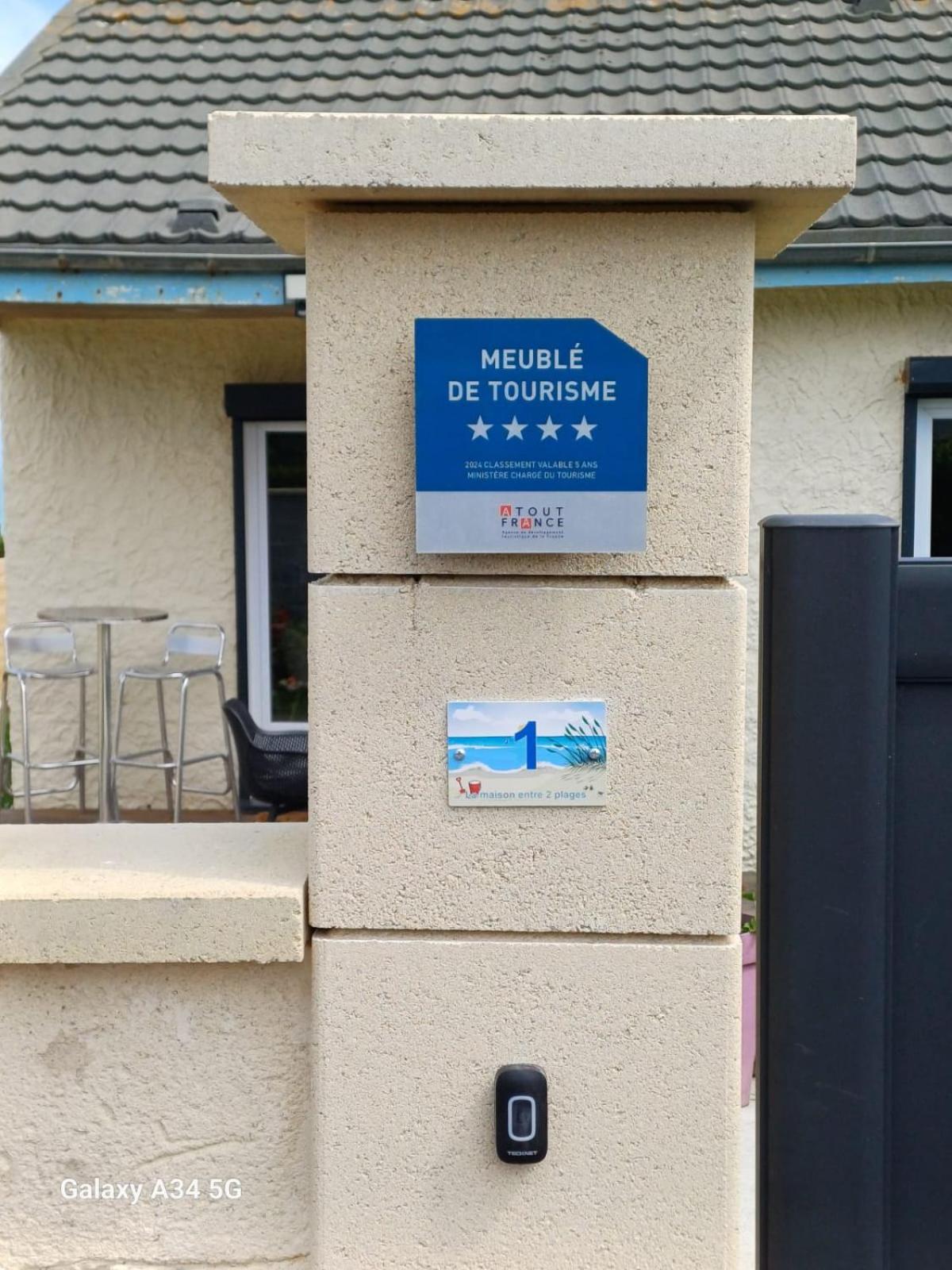 La Maison Entre Deux Plages,Vue Sur Mer Classee 4 Etoiles Criel-sur-Mer Camera foto
