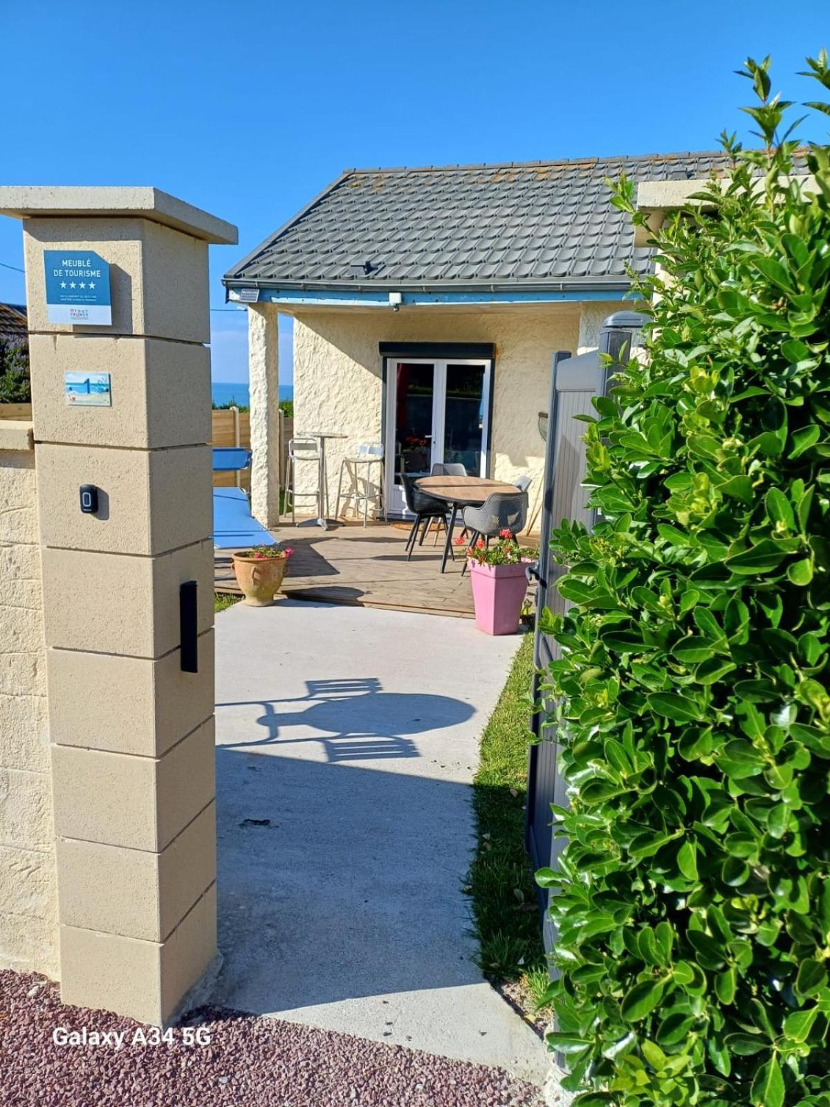 La Maison Entre Deux Plages,Vue Sur Mer Classee 4 Etoiles Criel-sur-Mer Esterno foto